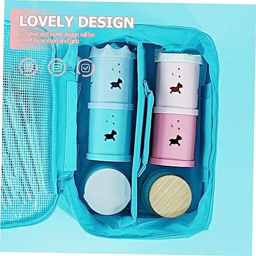 FOYTOKI 2pcs Beauty Sponge Storage Box