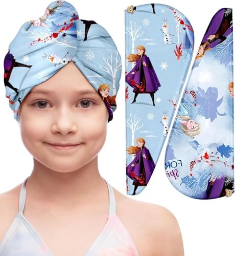 Akkya Microfiber Hair Towel Wrap 2 Pack
