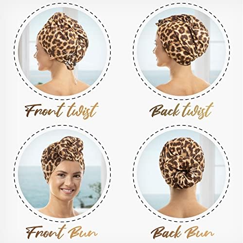 Microfiber Hair Towel Wrap for Women - Travel Gift