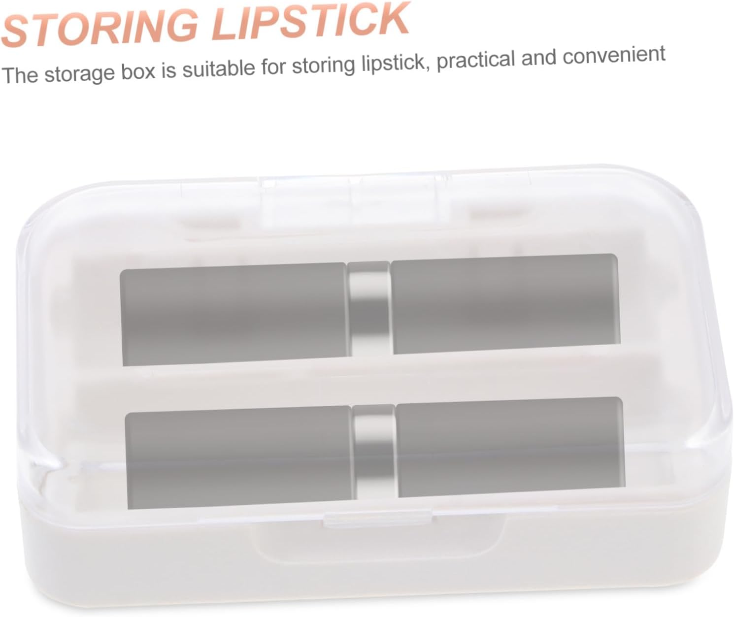 Makeup Storage Drawers with Mirror and Lipstick Holder for Desktop