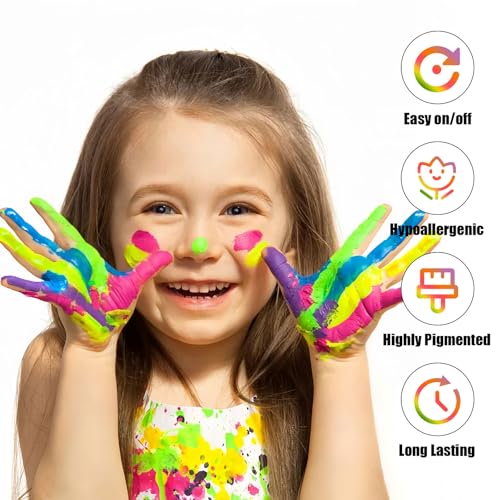 Halloween Green Face Body Paint for Cosplay Special Effects