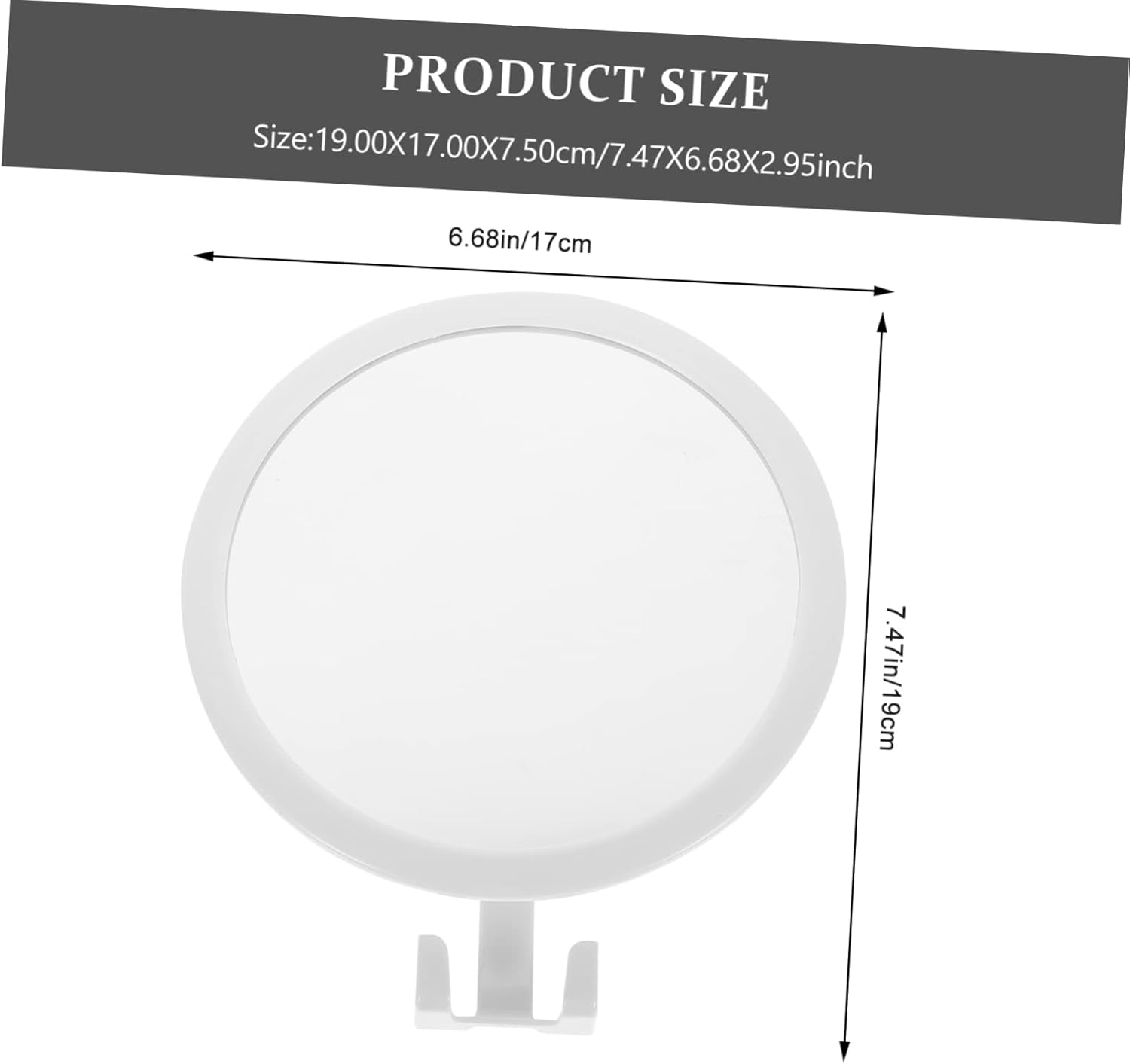 Adjustable Makeup Mirror Wall Mount Round Beauty Mirror
