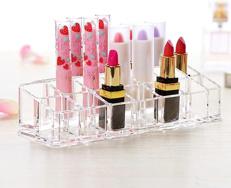 24 Grid Acrylic Lipstick Display Stand Organizer