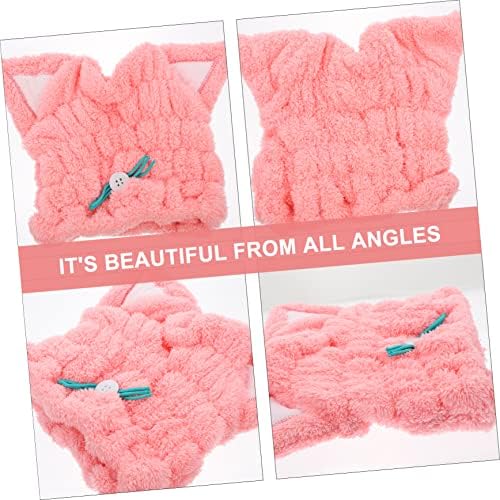 Angoily 2pcs Hair Drying Towel for Women and Girls