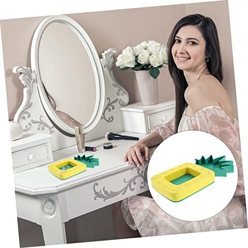 BESTYASH Silicone Lip Gloss Organizer Pineapple Design
