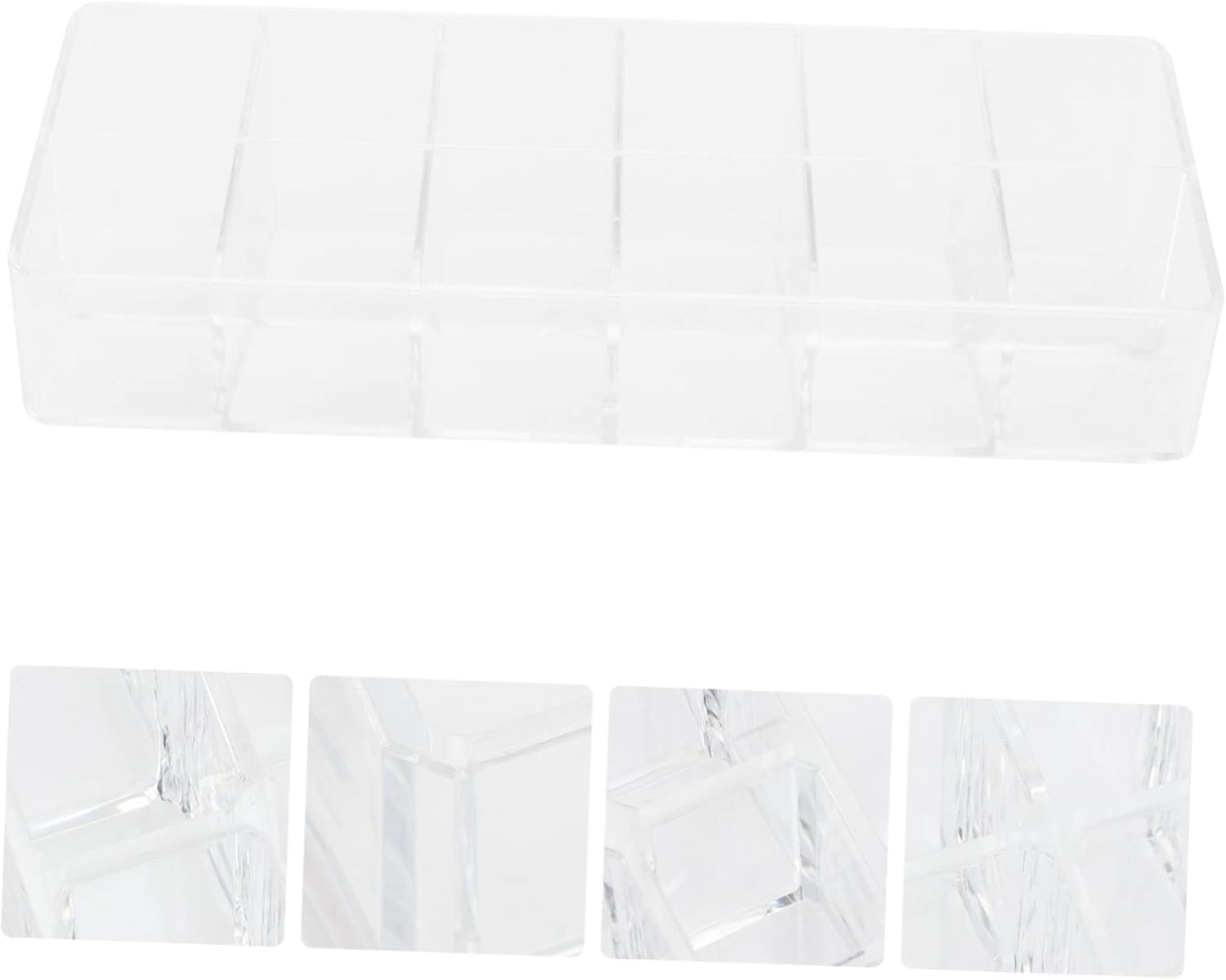 Lipstick Holder Storage Box with 12 Compartments