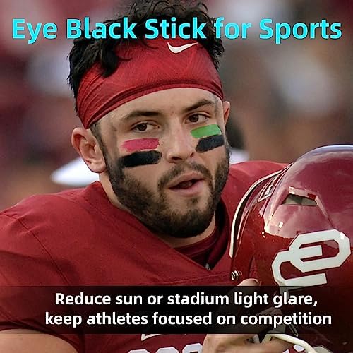 HOSAILY 3Pcs Eye Black Stick for Sports and Halloween
