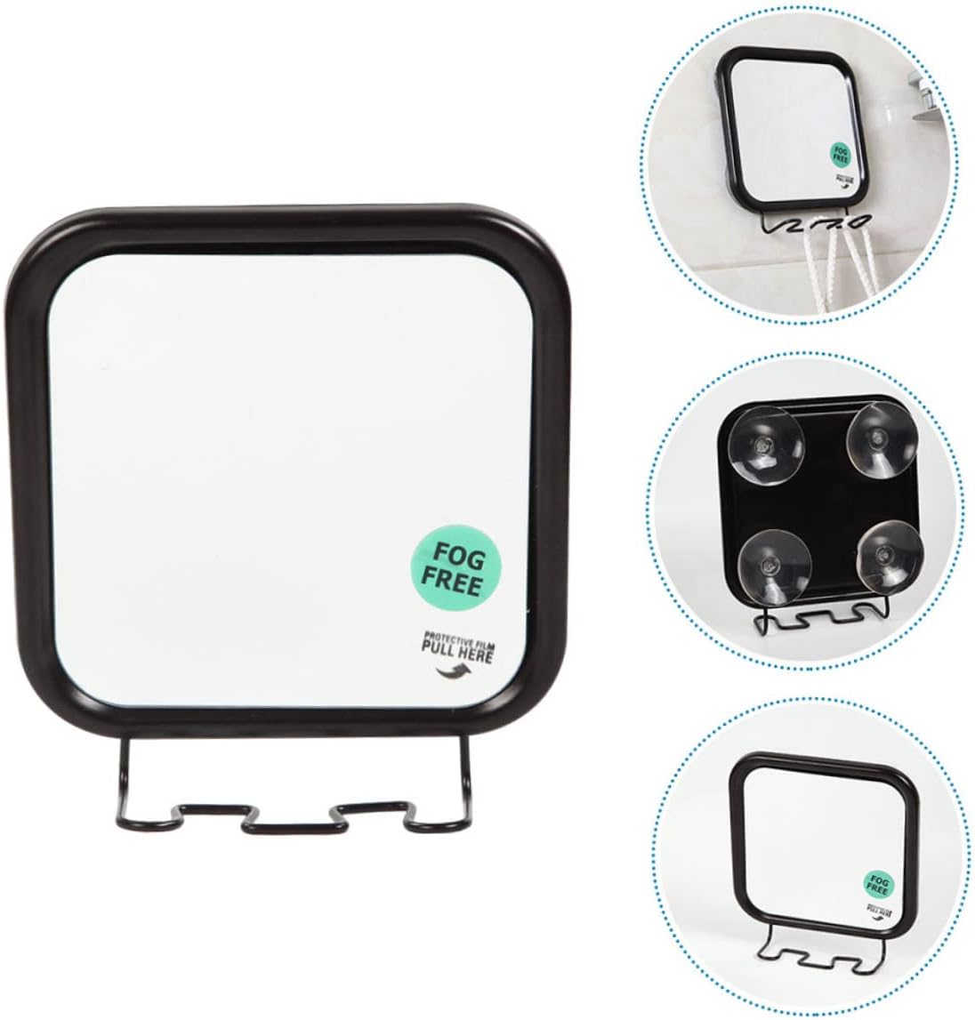 DOITOOL Makeup Mirror with Hook and Fogless Design