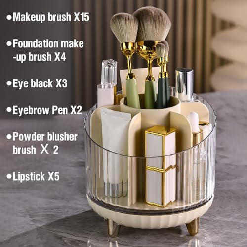 Lovskoo 360 Rotating Makeup Organizer Box