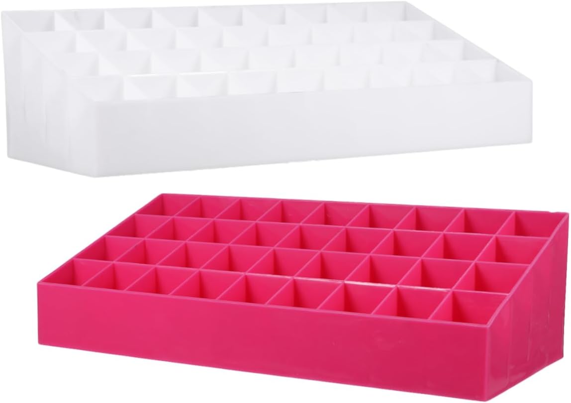 TOVINANNA 36 Slots Cosmetic Holder Makeup Organizer