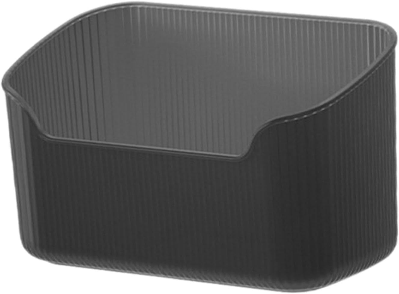 Clear Black Cosmetic Storage Box for Palettes and Makeup