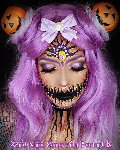 Go Ho Washable Pastel Purple Body Paint for Halloween Makeup