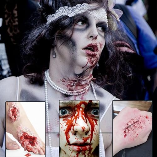 2 Pack Fake Blood Spray for Halloween Costume and Makeup
