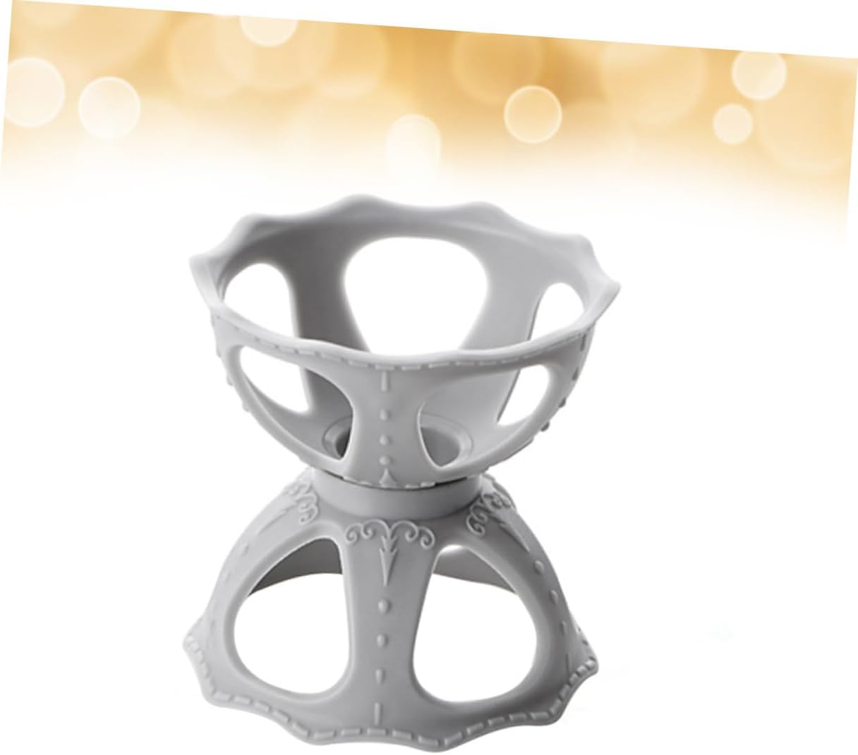 PLAFOPE 3pcs Cosmetic Puff Carrier Gourd Rack