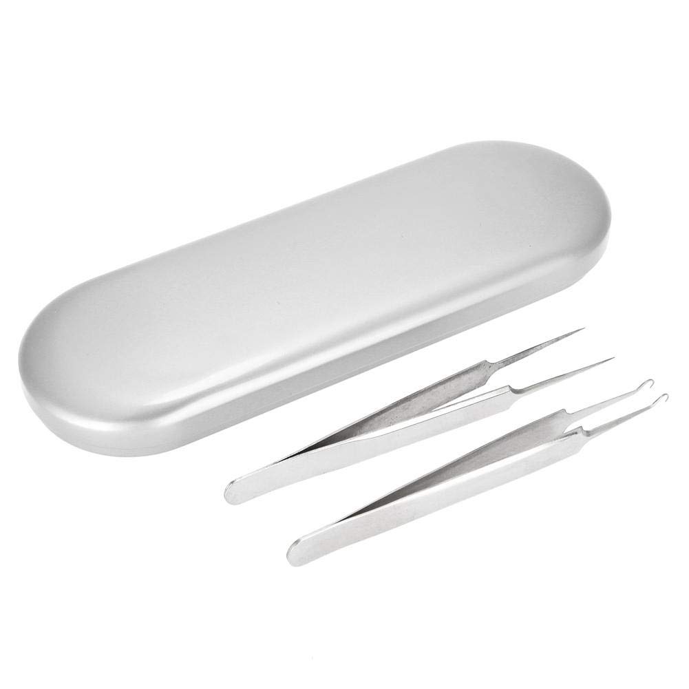Sonew Silver Eyelash Tool Storage Box