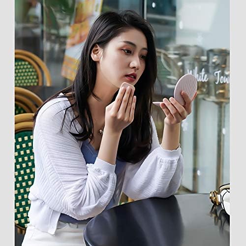 LED Makeup Mirror USB Charging Portable Double 2X Magnifier