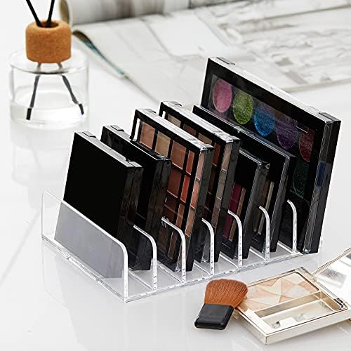 Croudoa 7 Section Acrylic Eyeshadow Palette Organizer