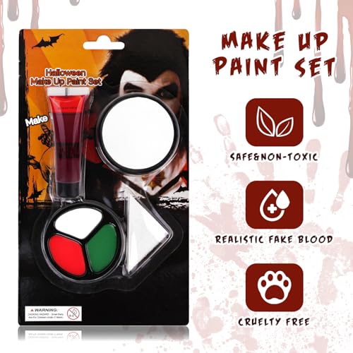 SOMGKIN Face Body Paint Set Halloween Cosplay SFX Makeup