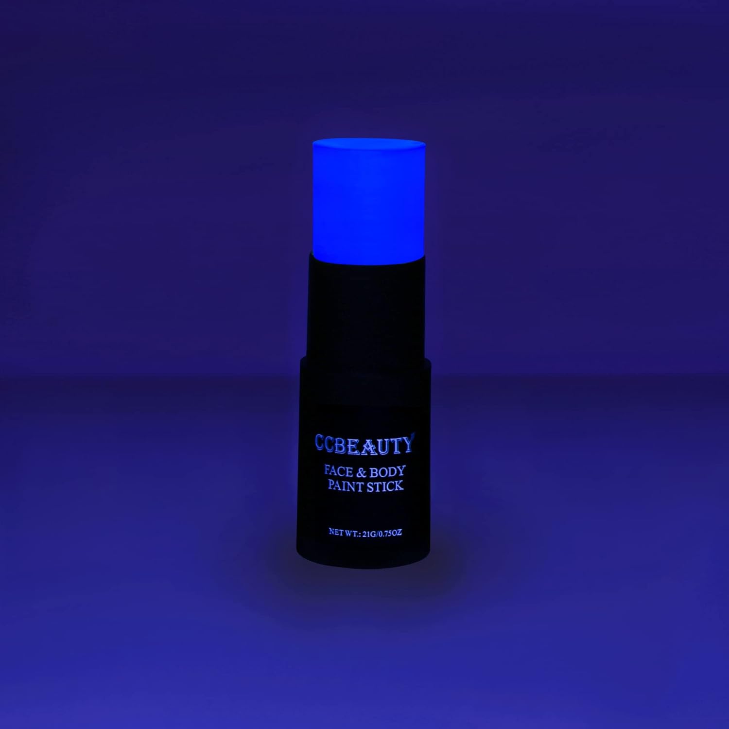 CCBeauty Neon UV Blue Face Body Paint Stick for Halloween Cosplay