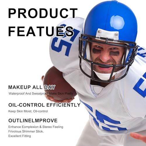 Wugbc Black Face Body Paint Eye Black Sticks