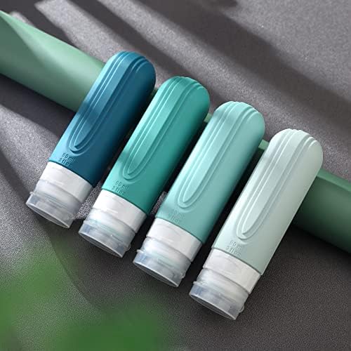 Mrsdry 3oz TSA Approved Travel Bottles 4 Pack