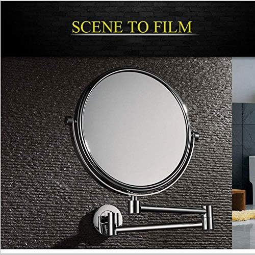 DEIHGE 8-Inch Wall Mounted Makeup Mirror with Magnification