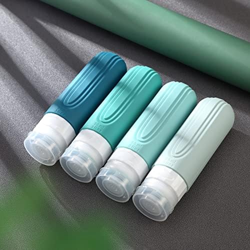 Mrsdry 3oz TSA Approved Travel Bottles 4 Pack