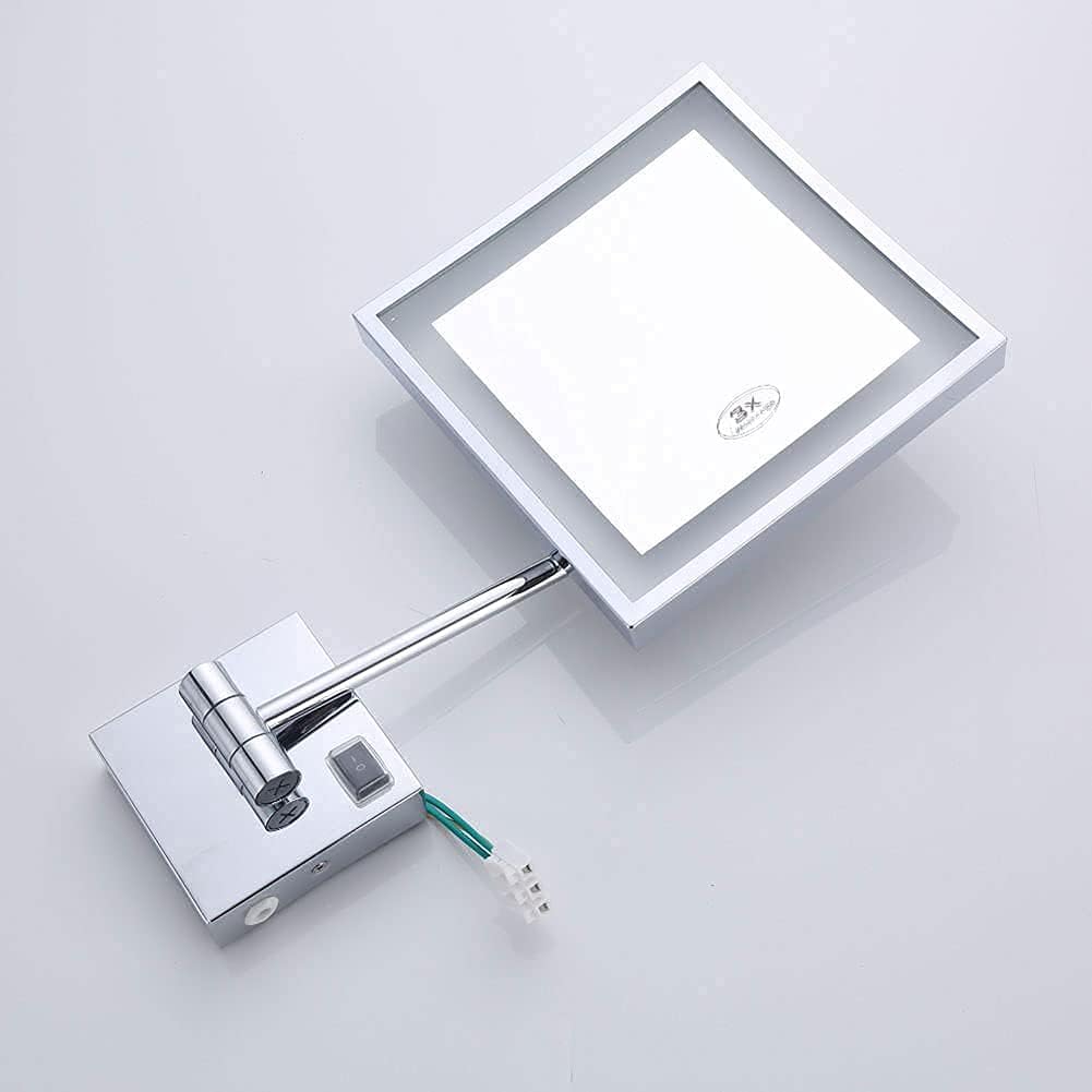Vanity Mirror with LED Light 8 inch 3X Magnification