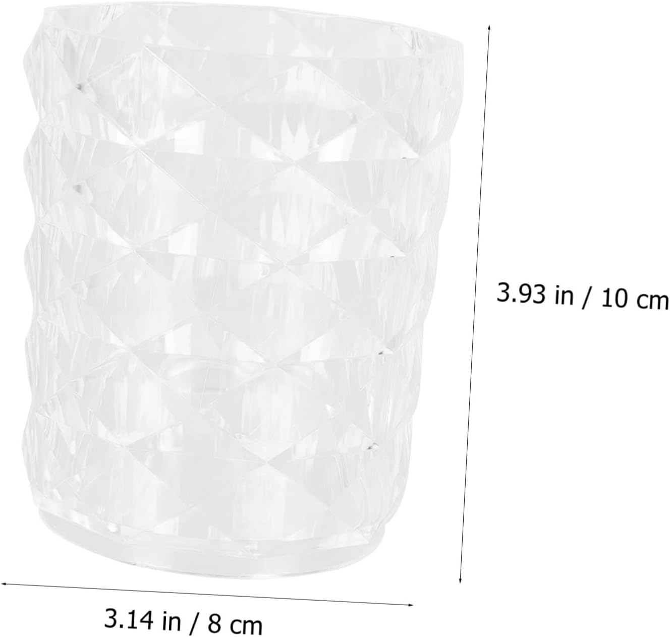 Ipetboom 1pc Clear Makeup Storage Case Organizer