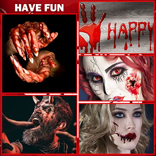 Fake Blood Makeup Spray for Halloween Costumes and Cosplay