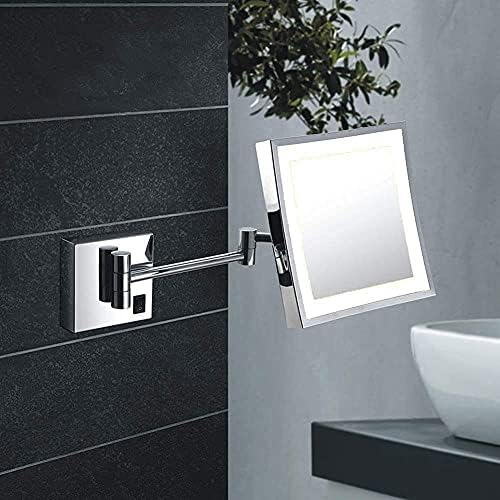 Vanity Mirror with LED Light 8 inch 3X Magnification