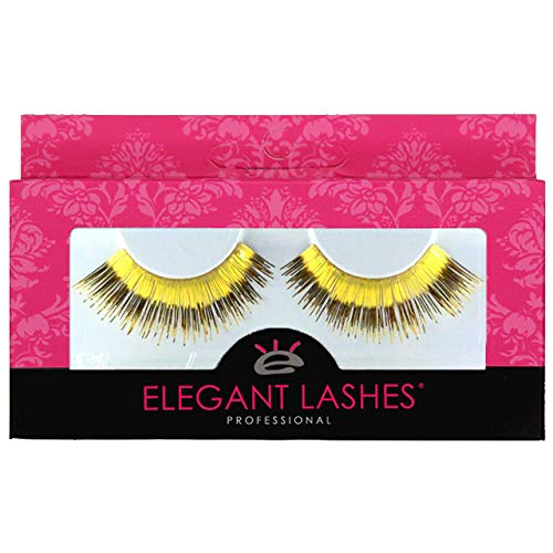 Elegant Lashes C748 Gold Tinsel Foil False Lashes