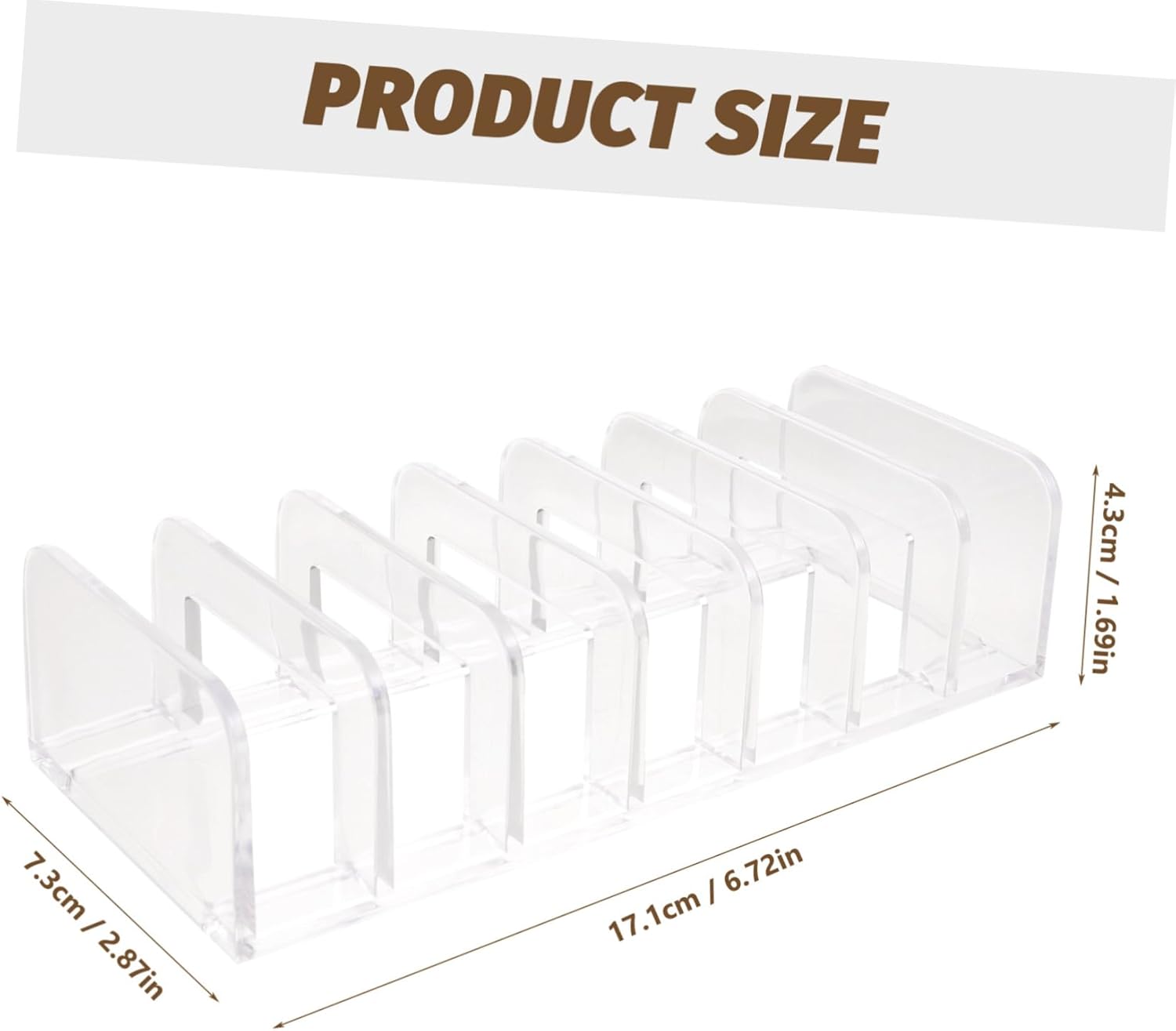 EXQUIMEUBLE Makeup Organizer for Shadow and Cosmetics
