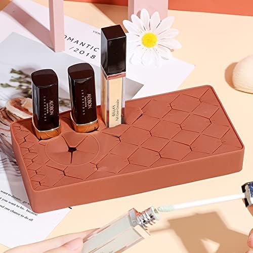23 Slots Silicone Lipstick Holder for Makeup Beauty Tools