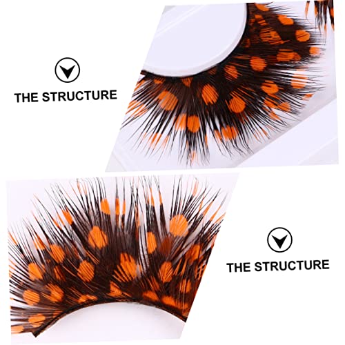 WOONEKY Dramatic Halloween False Lashes Set