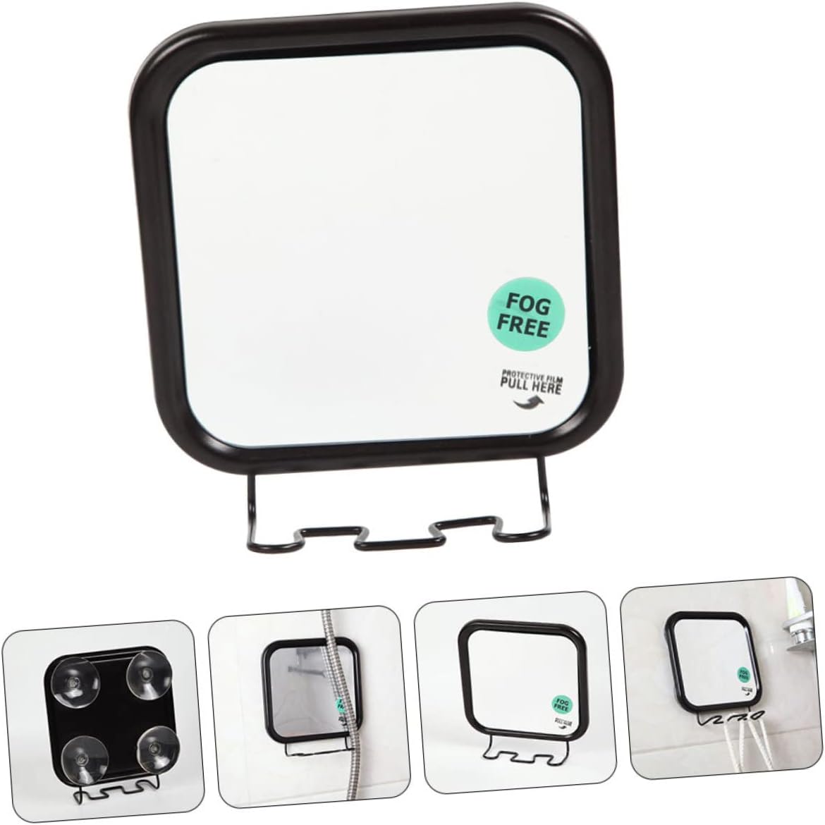 DOITOOL Makeup Mirror with Hook and Fogless Design