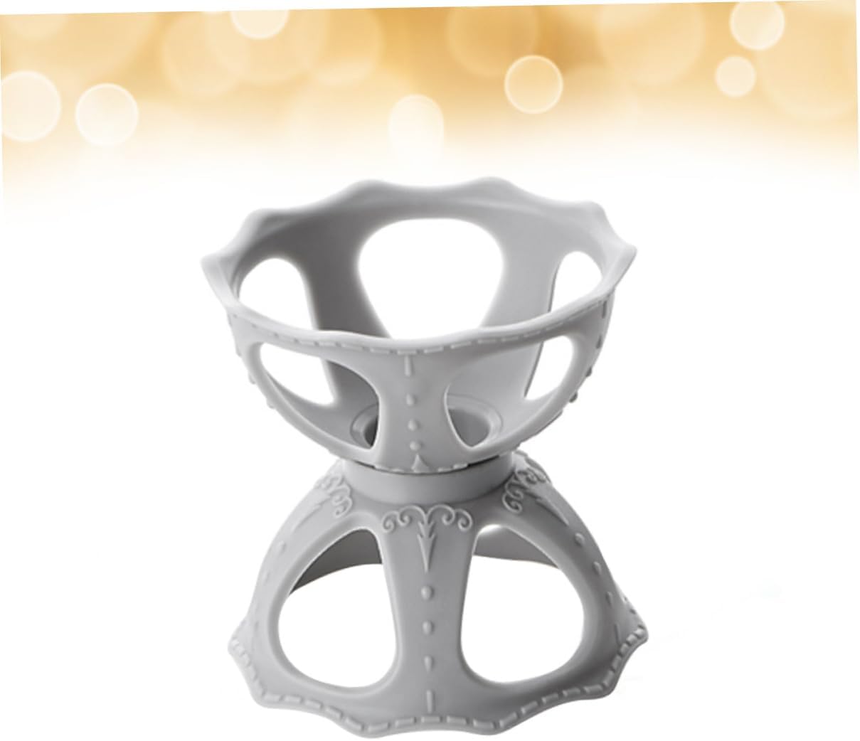 3pcs Powder Puff Stand Holder Portable Storage Rack