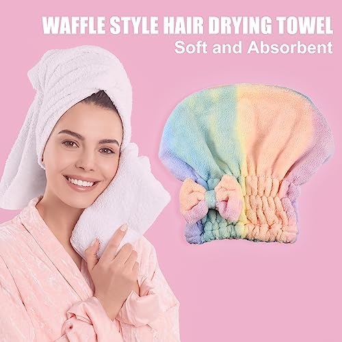VOCOSTE Microfiber Hair Drying Towel Dry Cap