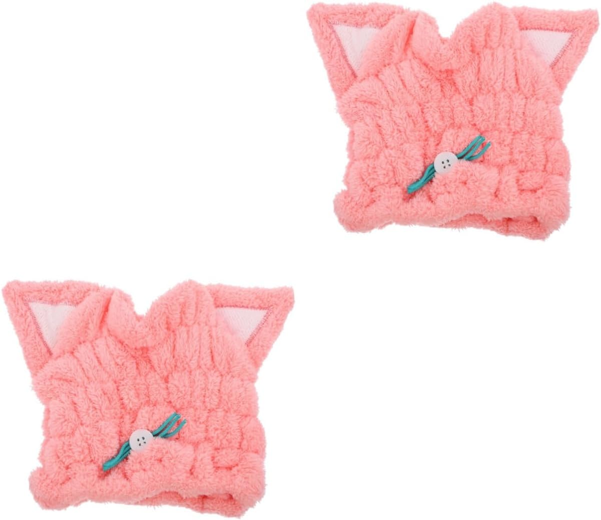 Angoily 2pcs Hair Drying Towel for Women and Girls