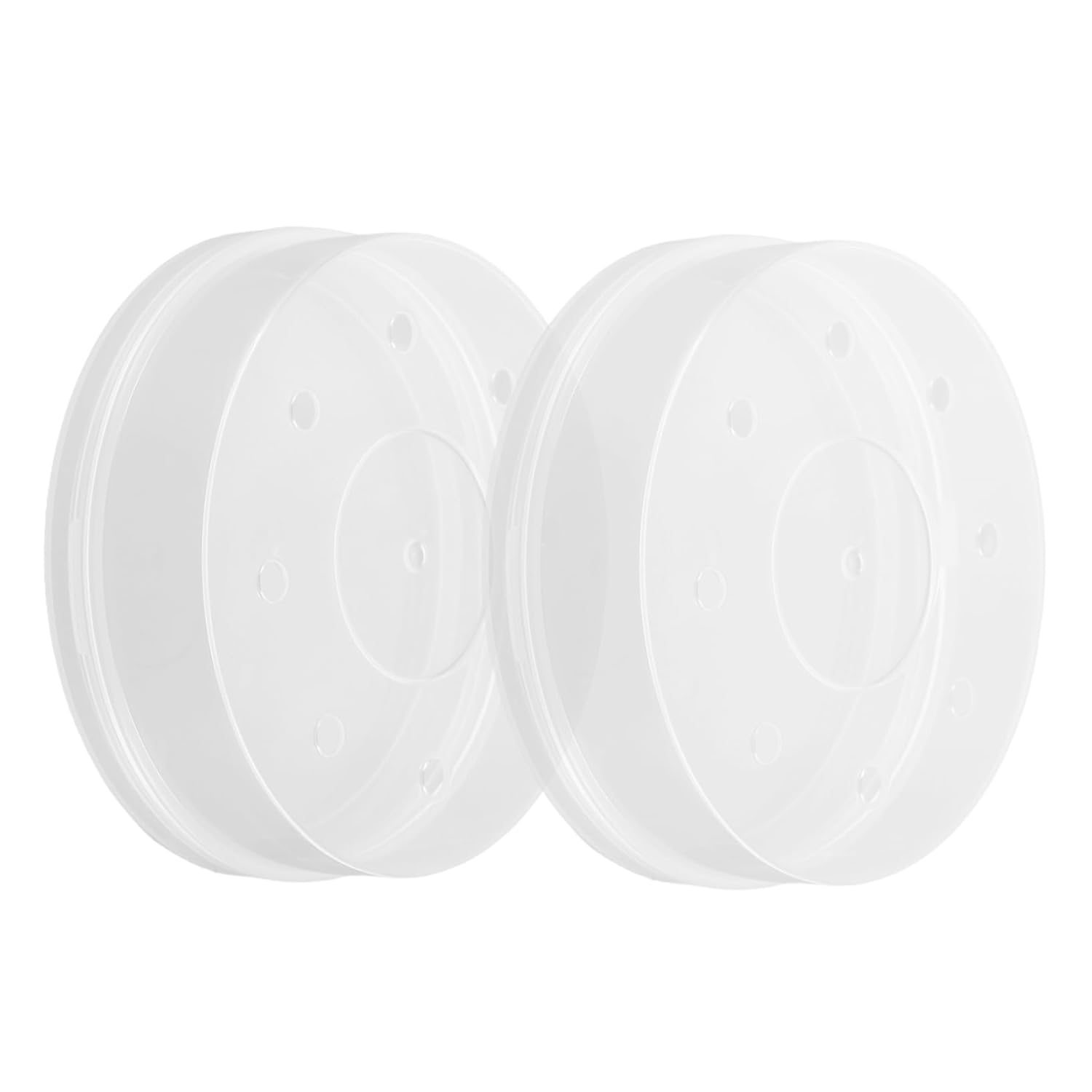 2pcs Transparent Powder Puff Holder Case for Travel