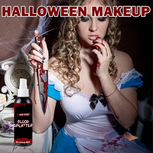 AOAZXBB Fake Blood Spray Halloween Makeup