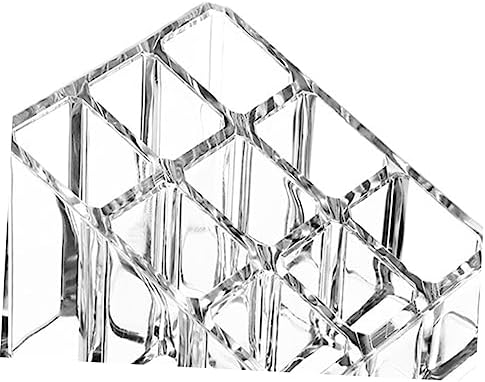 Ipetboom Transparent Lipstick Storage Box Durable