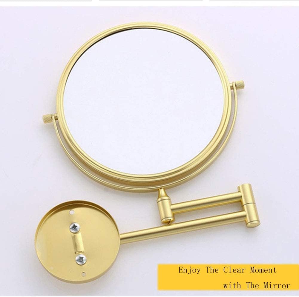 LCARY Wall Mounted Makeup Mirror with 3X Magnification