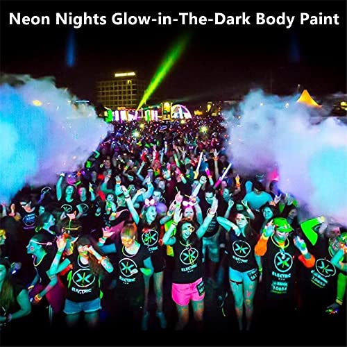 Go Ho Neon Gold Body Paint 237oz UV Blacklight