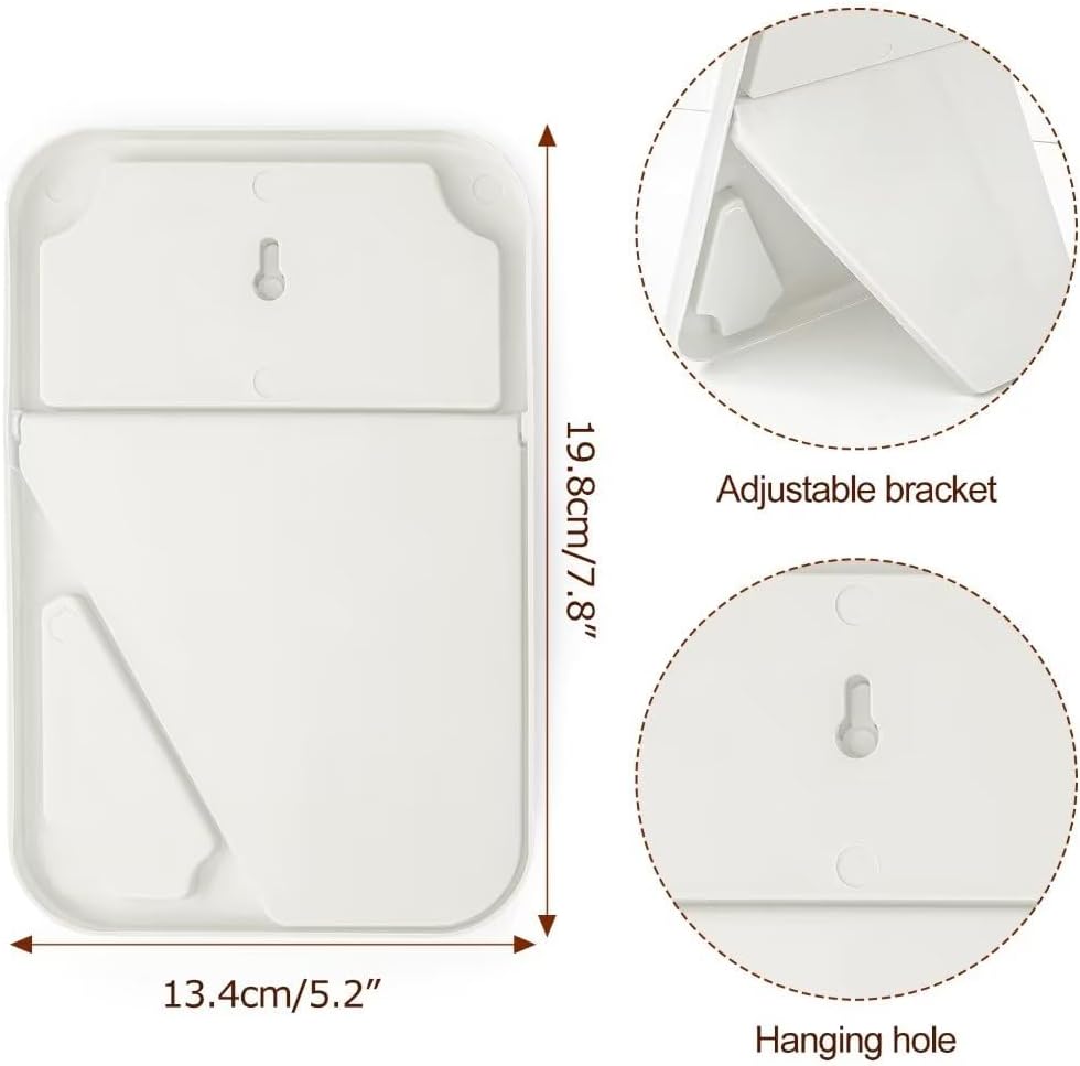 Yatnks 8-Inch Travel Makeup Mirror with Stand