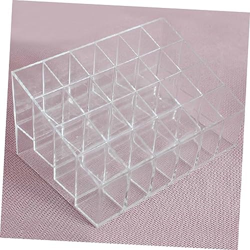 Mipcase 24-Slot Acrylic Lipstick Holder Display Case