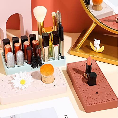 23 Slots Silicone Lipstick Holder for Makeup Beauty Tools