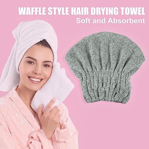 VOCOSTE Charcoal Fiber Hair Dry Cap Lightweight and Strong Absorbent