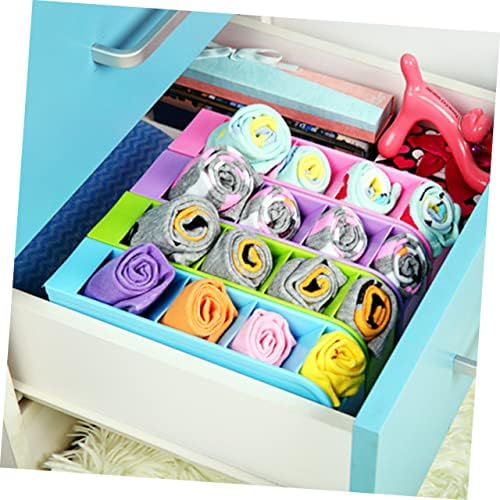 FOMIYES Desktop Makeup Organizer 4 Compartments Pp Material Case