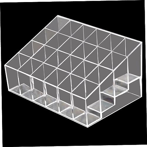 FOYTOKI 24 Slot Acrylic Lipstick Organizer Display Stand